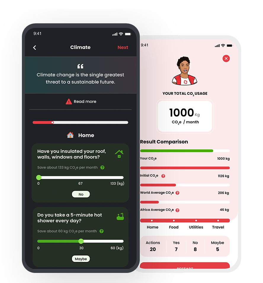 Track Carbon Footprint