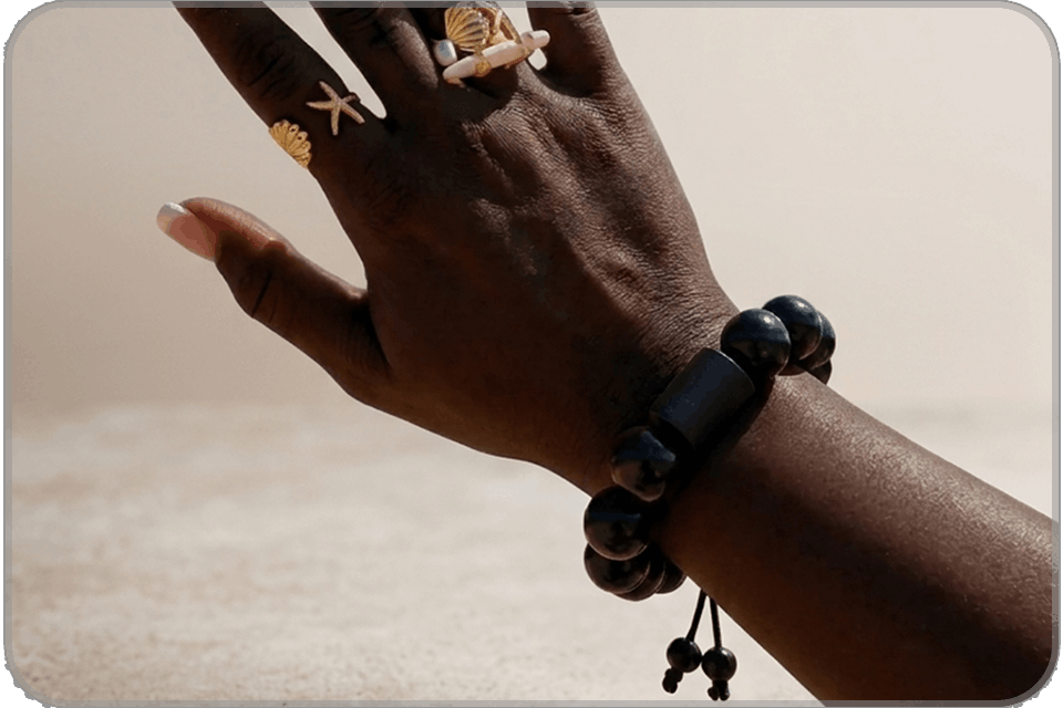 Premium Wooden NFC Wristband - Image 2